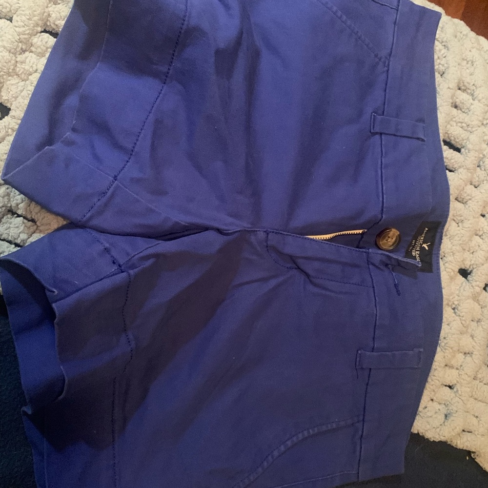 American Eagle royal blue shorts. Size 8